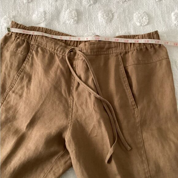 Orvis Tan Chinos with Elastic Waistband - Picture 4 of 9